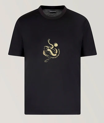 TOM FORD Ribbed Lyocell-Cotton T-Shirt | Square One