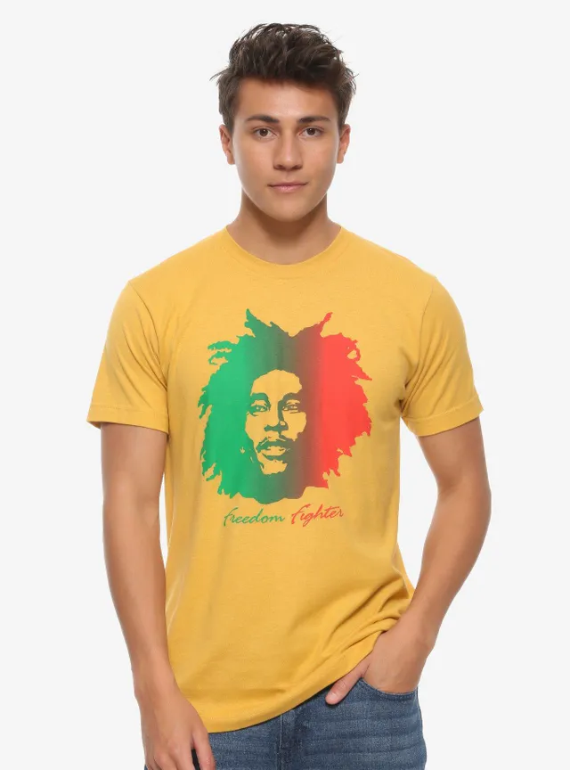 Hot Topic Bob Marley Freedom Fighter T-Shirt | CoolSprings Galleria