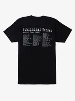 Hot Topic Slipknot Subliminal Verse World Tour T-Shirt | MainPlace