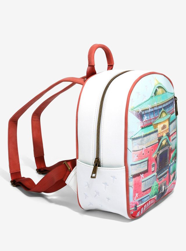 Studio Ghibli shops Spirited Away Haku Sakura Mini Backpack Set A