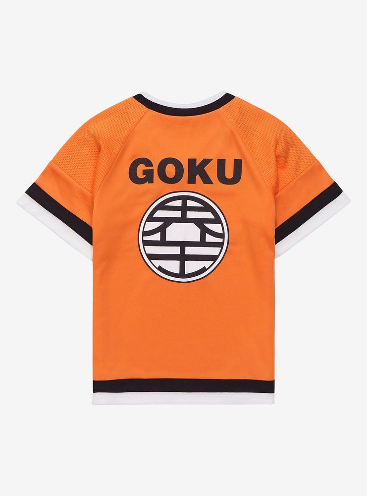 Boxlunch Dragon Ball Z Goku Fly Nimbus Toddler Soccer Jersey BoxLunch