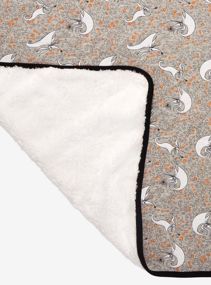 Boxlunch Disney The Nightmare Before Christmas Zero Swaddle Blanket BoxLunch Exclusive Mall