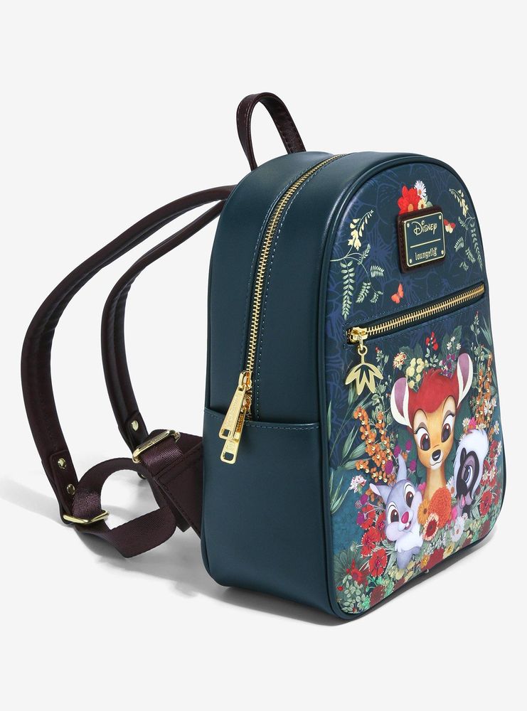 Boxlunch Loungefly Disney Bambi & Friends Botanical Mini Backpack