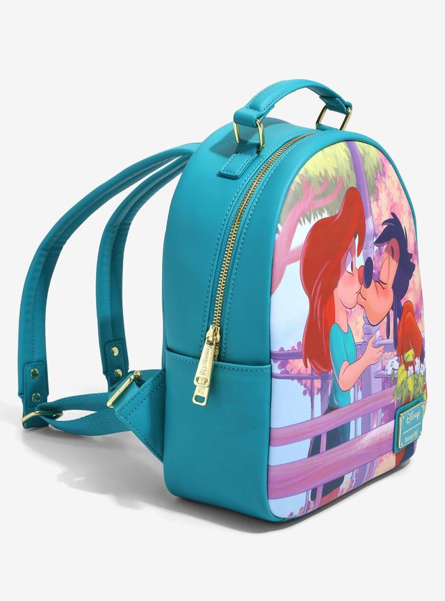 Loungefly Disney A Goofy Movie Max and Roxanne Mini Backpack and offers Wallet - Both N