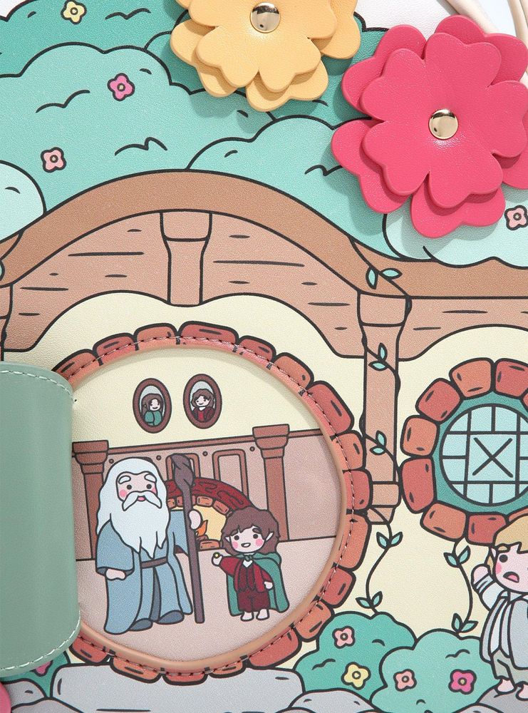 Boxlunch The Lord of the Rings Bag End Door Mini Backpack BoxLunch