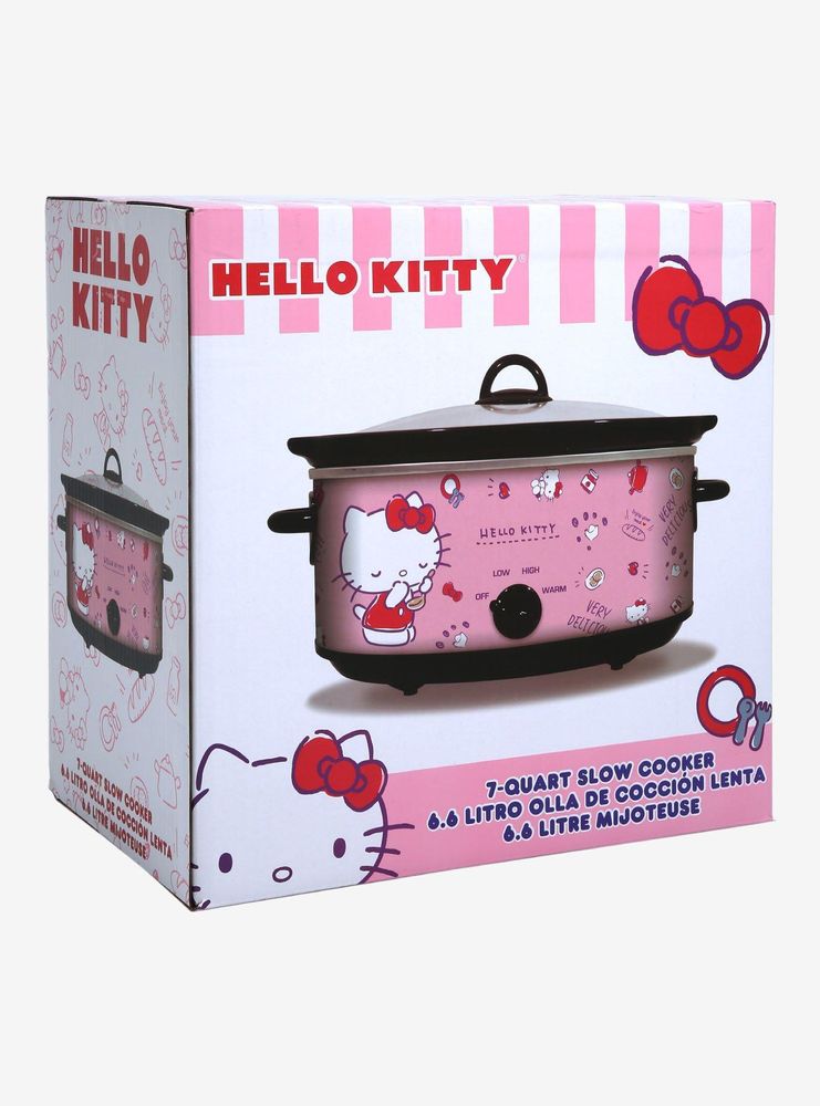 Boxlunch Sanrio Hello Kitty Very Delicious 7Quart Slow Cooker