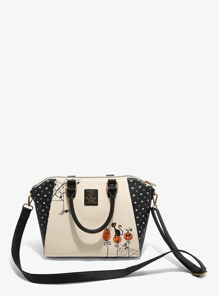 Loungefly Jack and Sally Misfit Love popular satchel