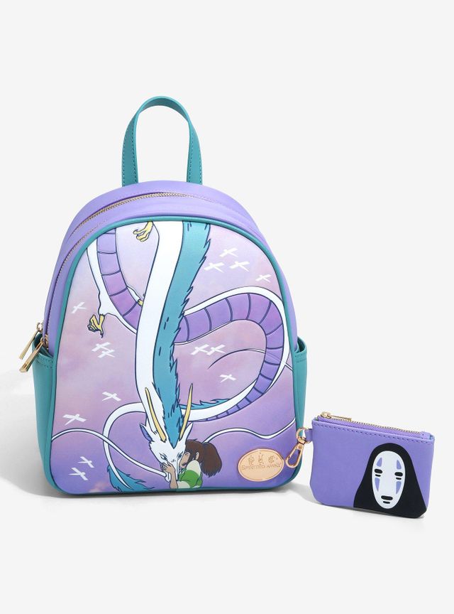 BNWT Studio Ghibli Spirited Away Haku Dragon Form factory Mini Backpack BOX LUNCH