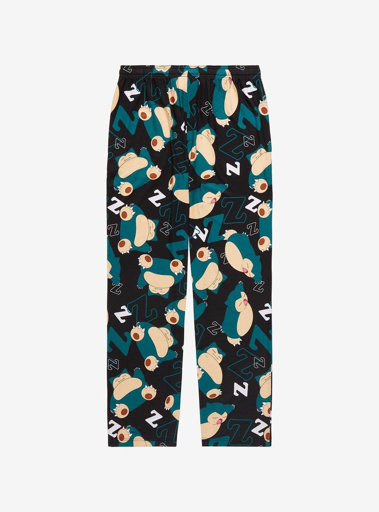 Boxlunch Pokémon Snorlax Allover Print Sleep Pants - BoxLunch Exclusive ...