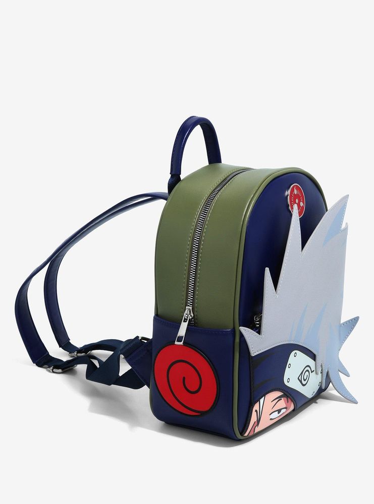 Naruto Shippuden Kakashi Peeking Mini Backpack - BoxLunch Exclusive ...