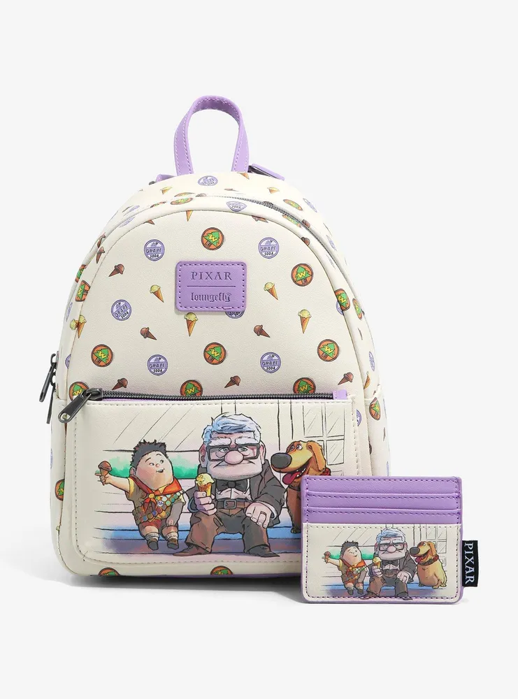 Loungefly Disney Pixar Ice Cream outlet Characters Mini Backpack