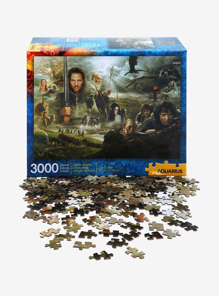 Boxlunch The Lord of the Rings Collage 3000Piece Puzzle Mall of America®