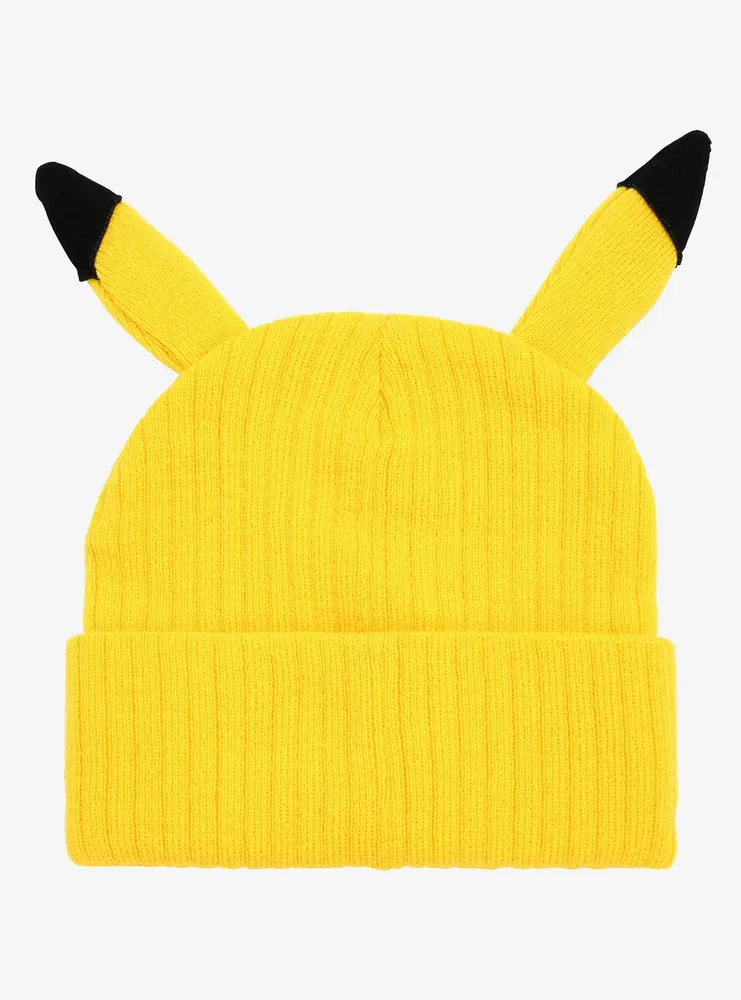 Boxlunch Pokémon Pikachu Eared Cuff Beanie - BoxLunch Exclusive | Mall ...