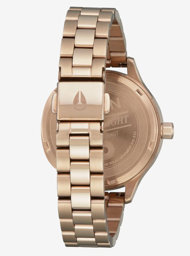 Nixon facet clearance 38 rose gold