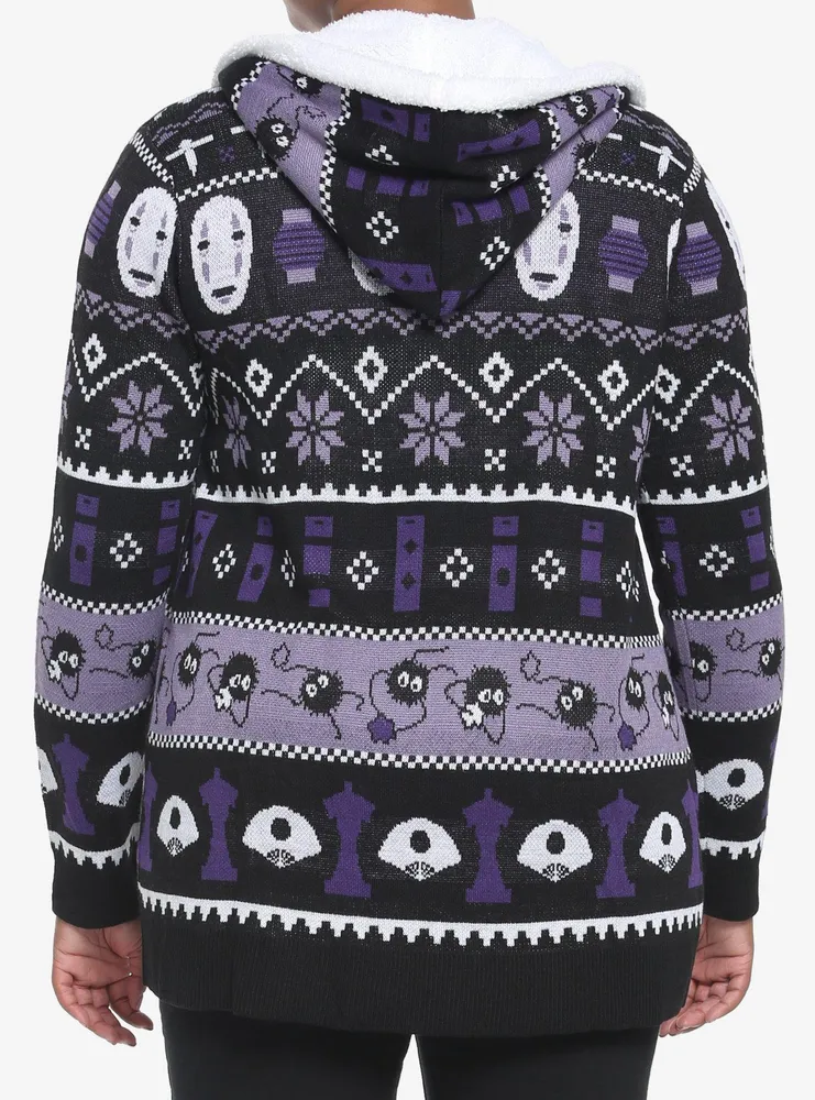 The nightmare before christmas fair sale isle girls hooded flyaway cardigan