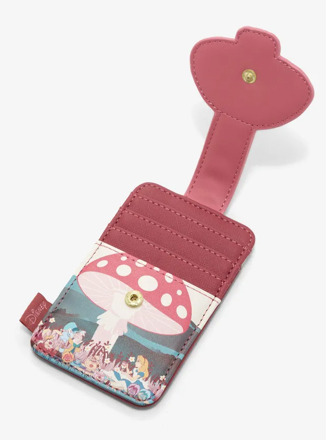 Disney Alice in Wonderland cheapest Mushroom Tea Party Mini Backpackn& cardholder