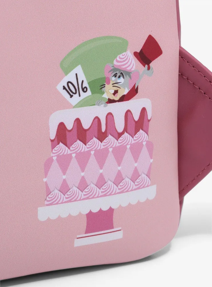 Alice in Wonderland Cake Layers Loungefly Mini backpack cheapest