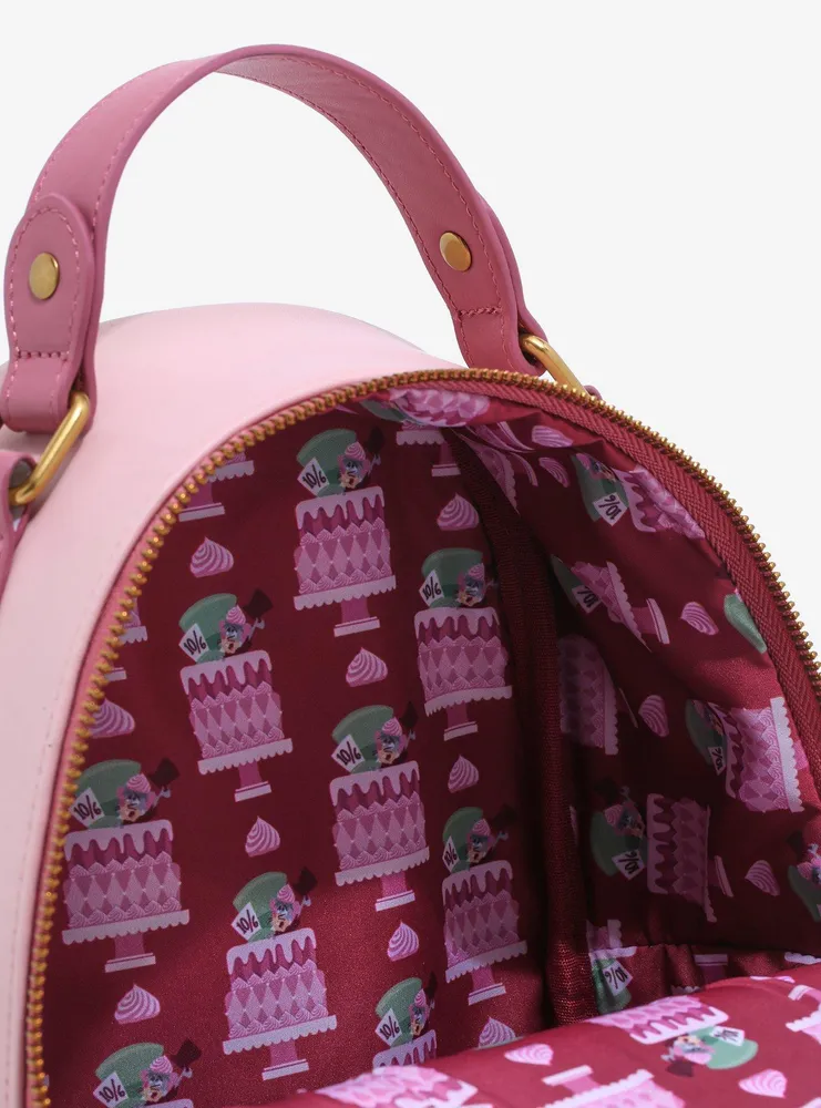 Alice in Wonderland Cake Layers Loungefly store Mini backpack