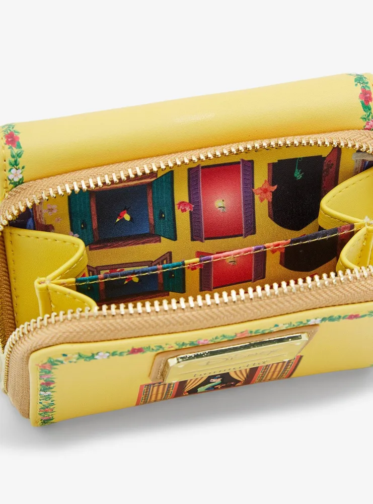 Loungefly Disney Princesses Floral Balconies Wallet - BoxLunch