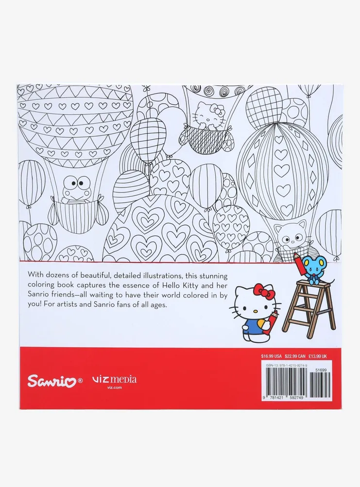 Hot Topic Hello Kitty & Friends Coloring Book | Mall of America®