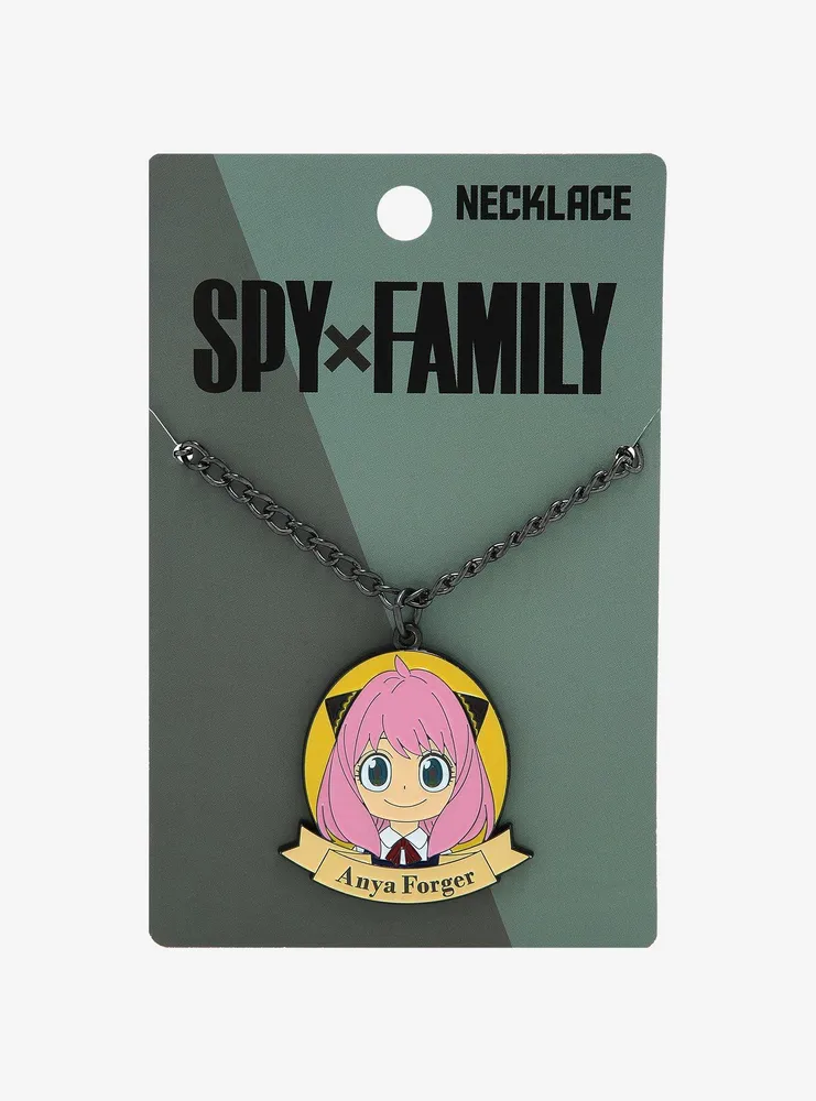Boxlunch Spy x Family Anya Circle Portrait Necklace BoxLunch
