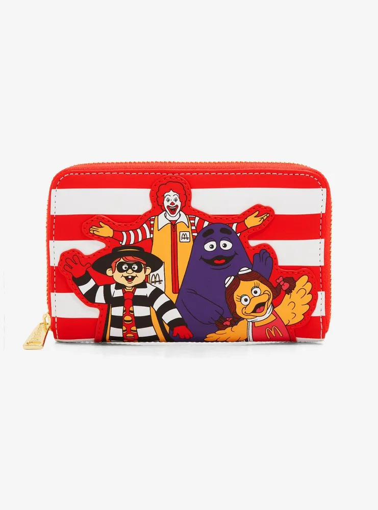 Boxlunch Loungefly McDonald’s McDonaldland Group Portrait Small Zip