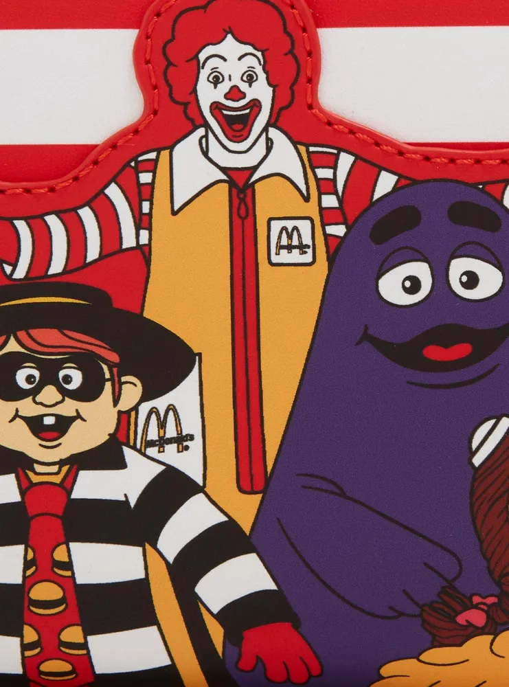 Boxlunch Loungefly McDonald’s McDonaldland Group Portrait Small Zip