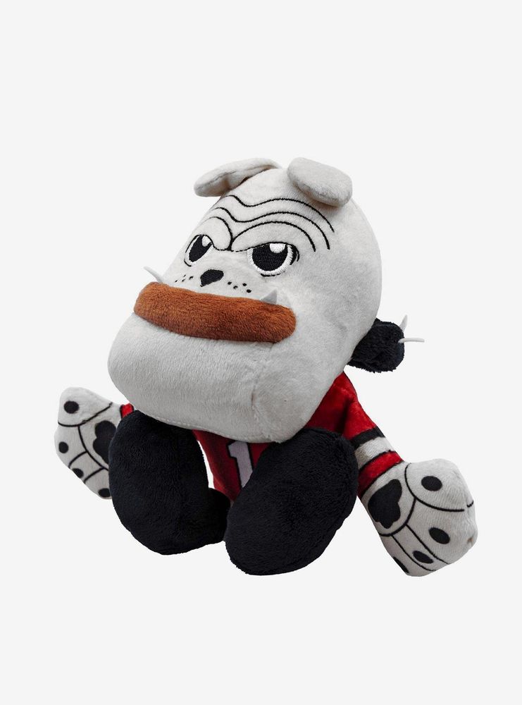 Boxlunch NCAA Bulldogs Hairy Dawg Mascot 8" Bleacher Creatures Kuricha Sitting Plush