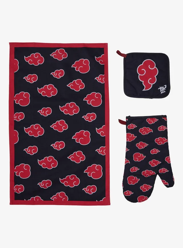 Naruto Shippuden Akatsuki Clouds Kitchen Set