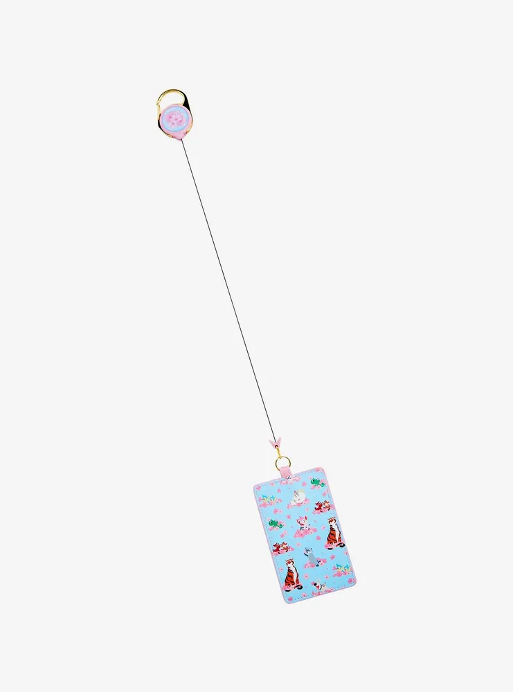 Boxlunch Loungefly Disney Animals Cherry Blossom Retractable Lanyard