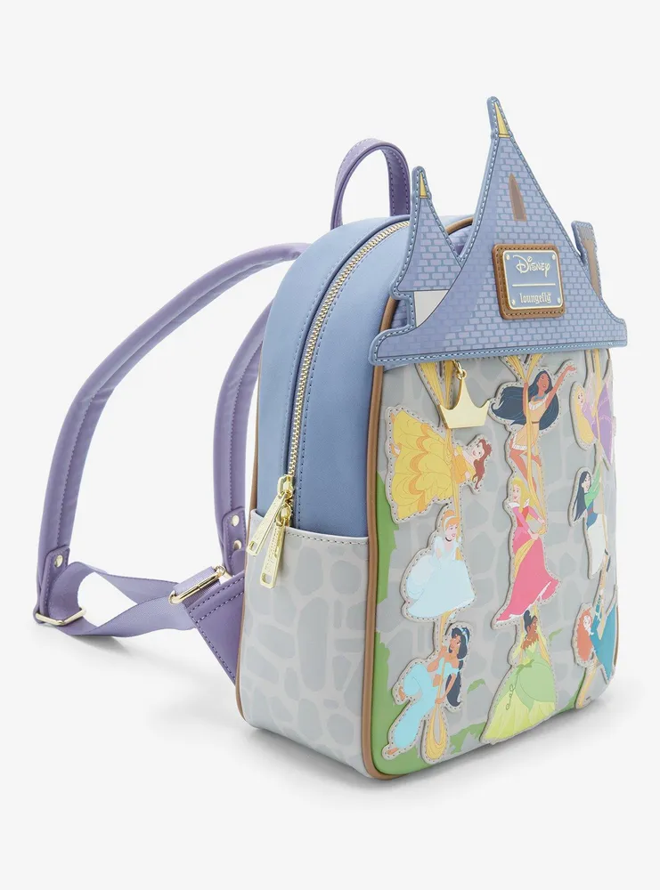 Boxlunch Loungefly Disney Princess Climbing Castle Mini Backpack ...