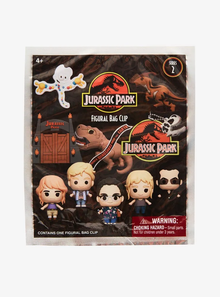 Boxlunch Jurassic Park Icons Series 2 Blind Bag Figural Bag Clip | Mall ...