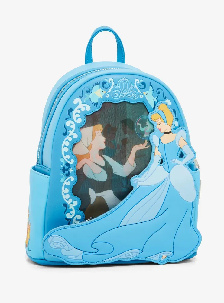 Boxlunch Loungefly Disney Cinderella Lenticular Portrait Mini Backpack ...