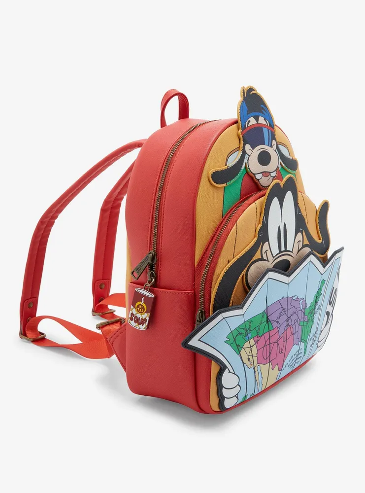 Boxlunch Loungefly Disney A Goofy Movie Portraits Map Mini Backpack ...