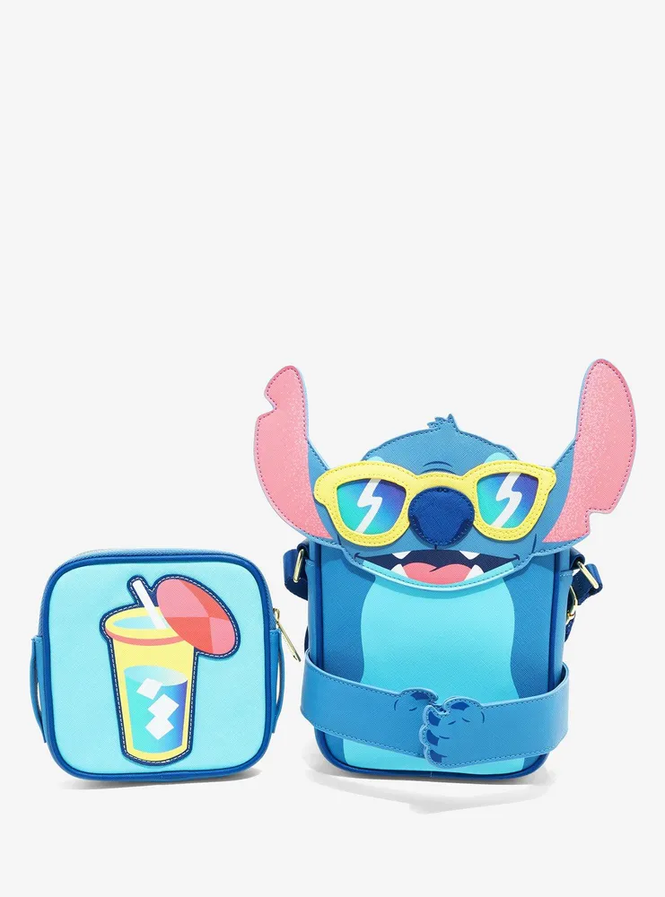 Boxlunch Loungefly Disney Lilo & Stitch Sunglasses Stitch Crossbody Bag ...