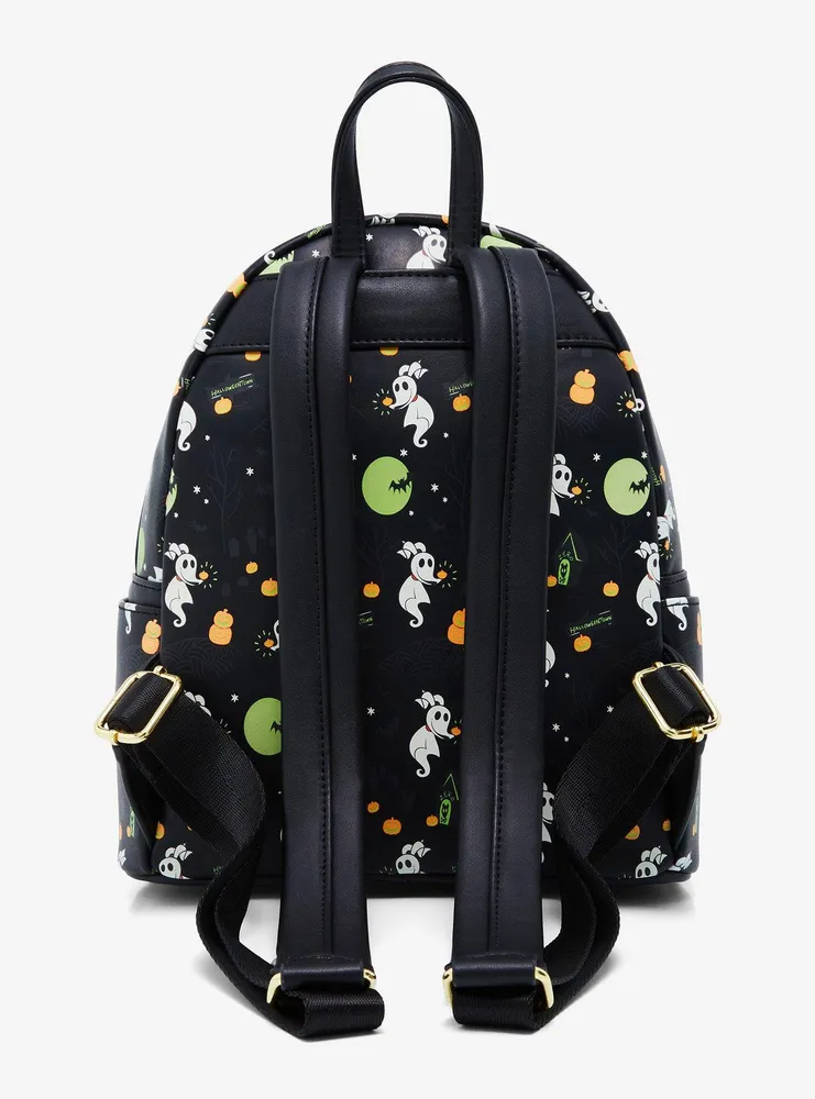 Boxlunch Loungefly Disney The Nightmare Before Christmas Zero Allover Print GlowInTheDark