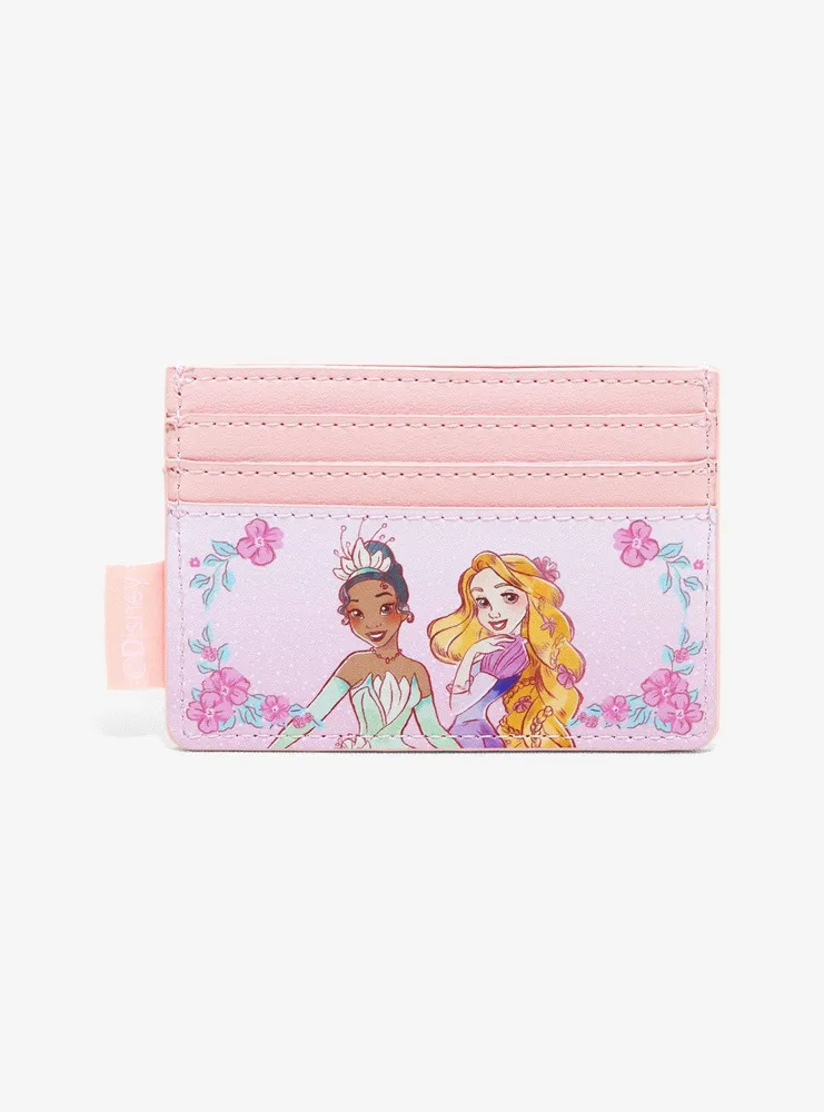 Boxlunch Loungefly Disney Princesses Floral Cardholder - BoxLunch