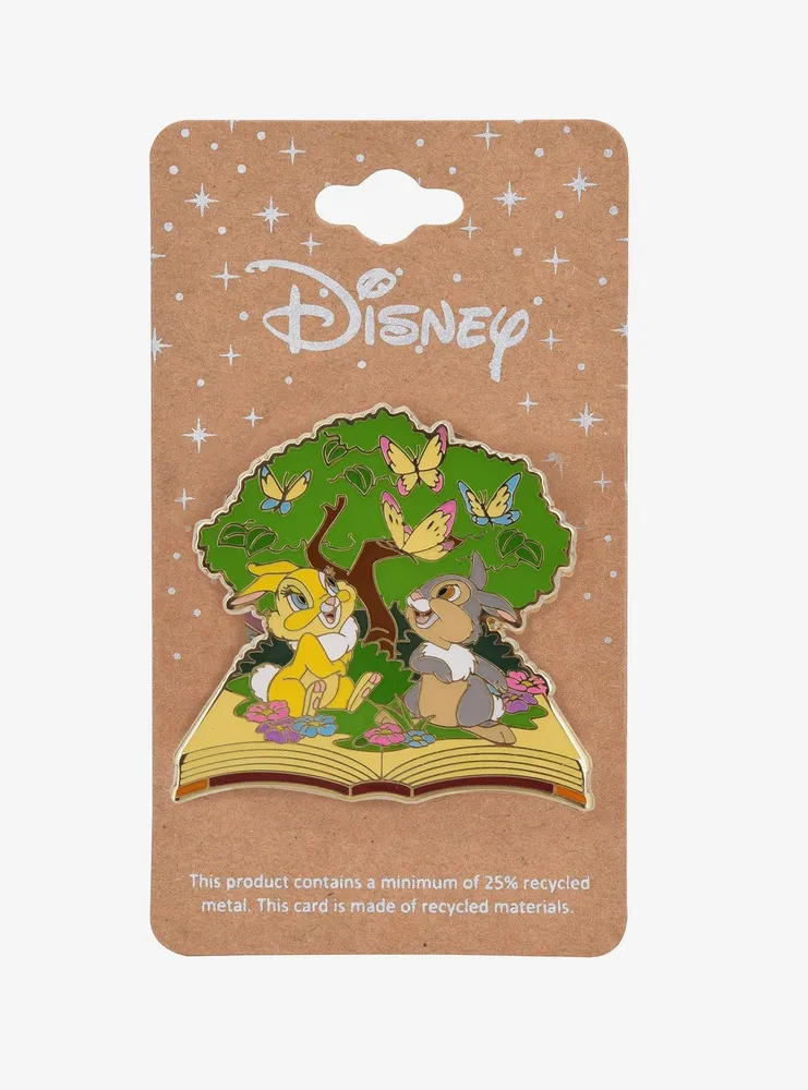 Boxlunch Disney Bambi Thumper & Miss Bunny Enamel Pin - BoxLunch ...