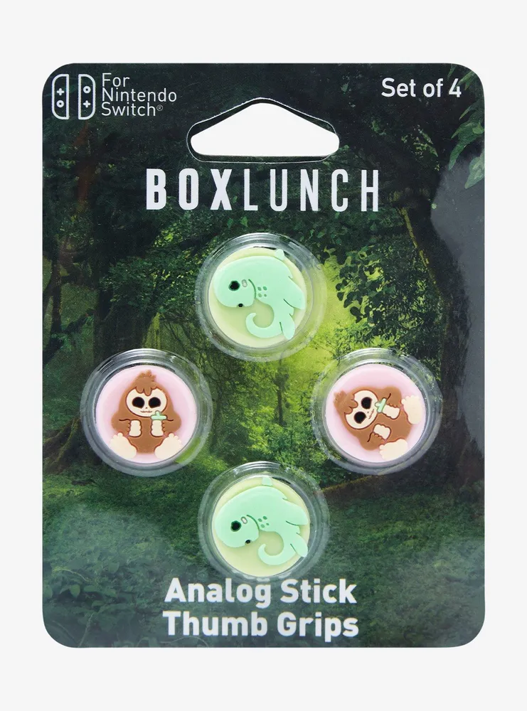 Boxlunch Nintendo Switch Nessie & Bigfoot Analog Stick Thumb Grips Set