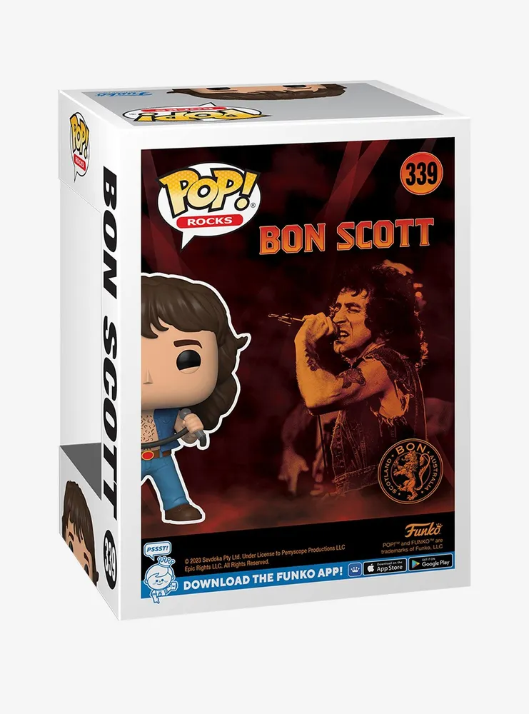 Hot Topic Funko AC/DC Pop! Rocks Bon Scott Vinyl Figure | Bramalea