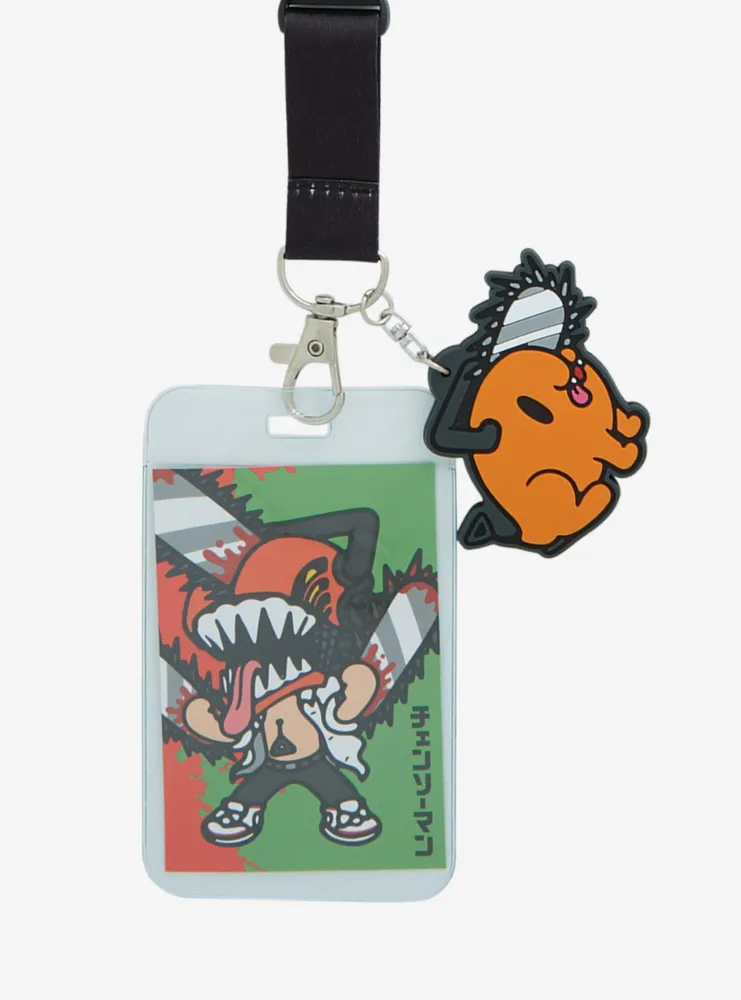 Boxlunch Chainsaw Man Chibi Characters Lanyard BoxLunch Exclusive