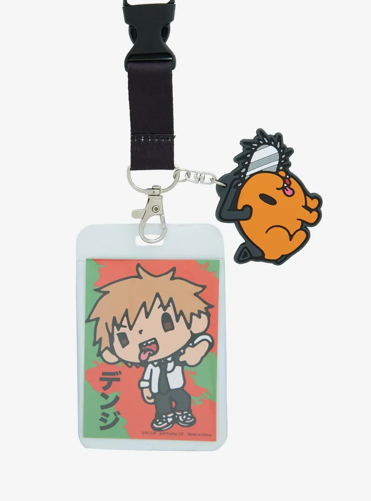 Boxlunch Chainsaw Man Chibi Characters Lanyard BoxLunch Exclusive