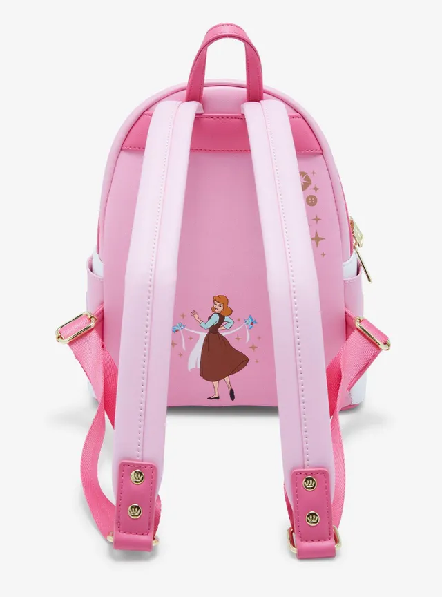 Loungefly fashion Disney Princess Cinderella Pink Dress Mini Backpack