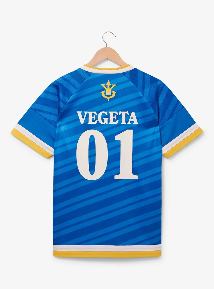 Boxlunch Dragon Ball Z Vegeta Soccer Jersey BoxLunch Exclusive Mall