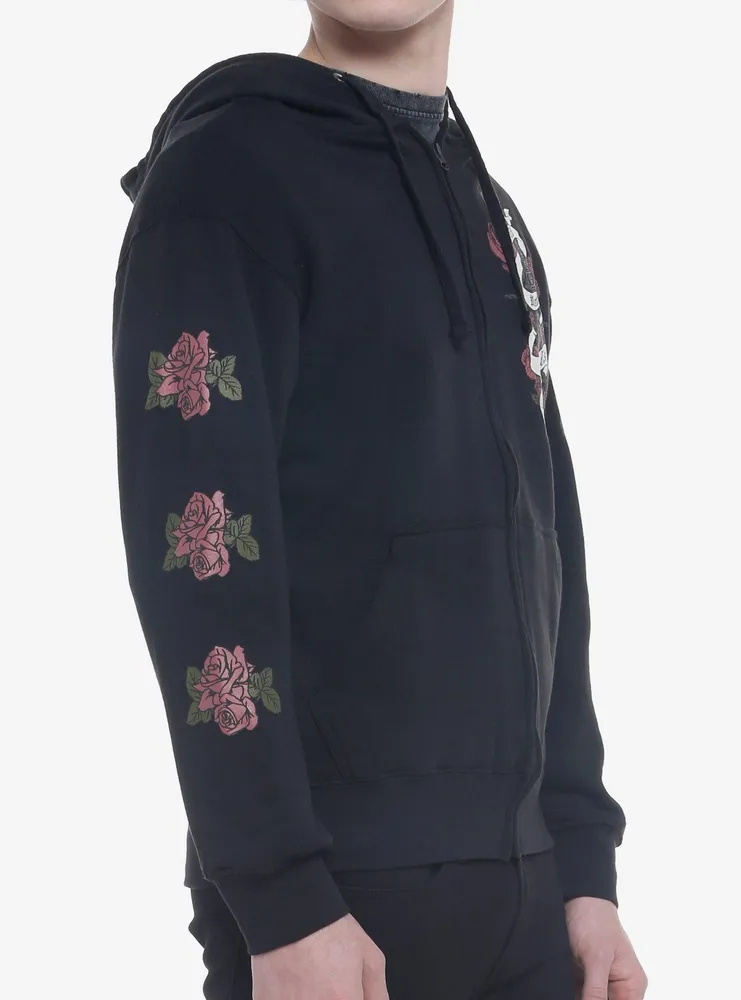 Topman top rose hoodie