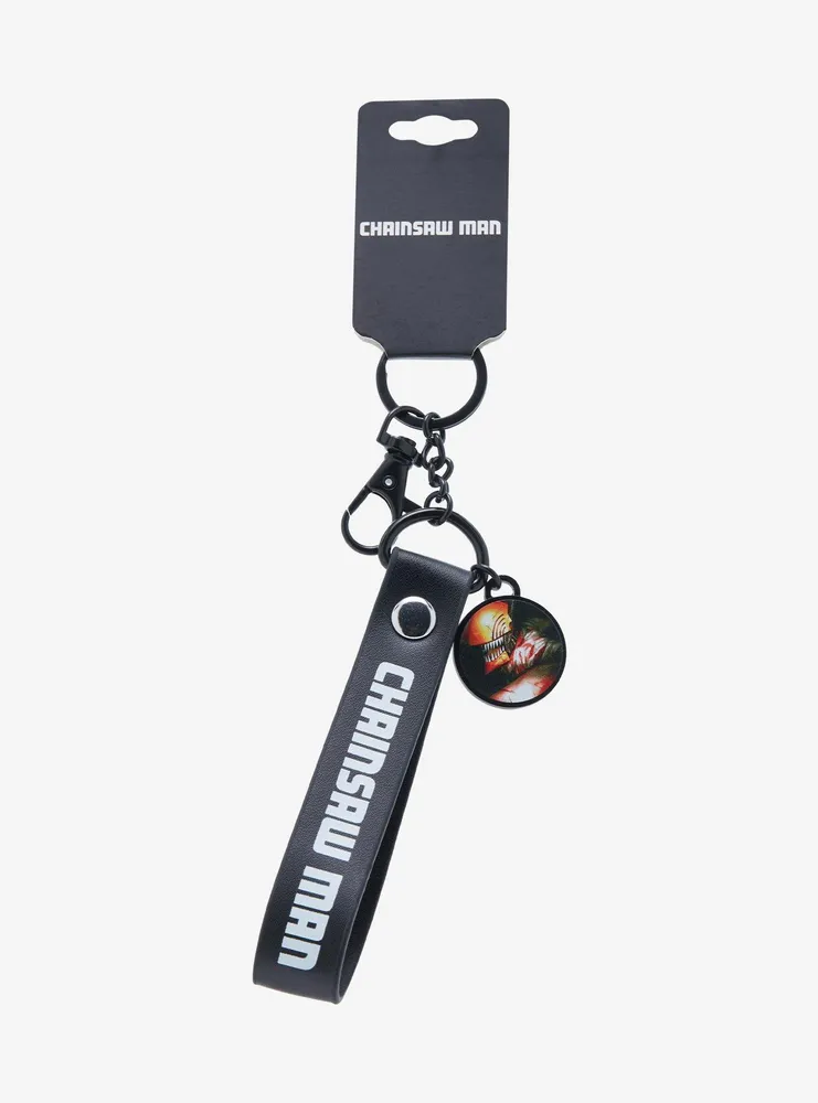Boxlunch Chainsaw Man Denji Strap Keychain BoxLunch Exclusive Mall