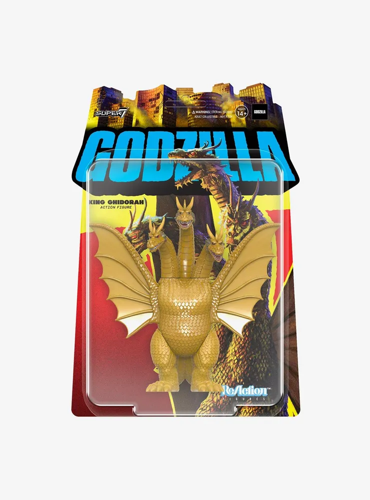 Boxlunch Super7 ReAction Godzilla King Ghidorah Figure Mall of America®