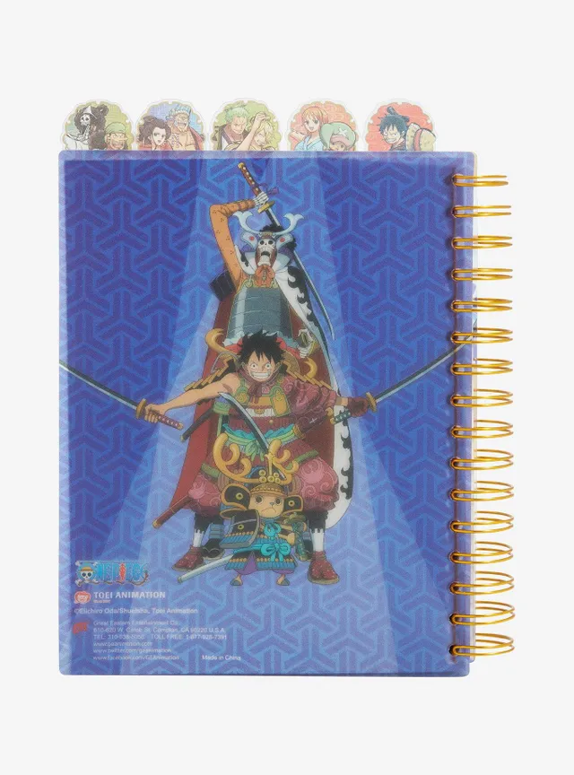 Boxlunch One Piece Characters Tab Journal | Hamilton Place