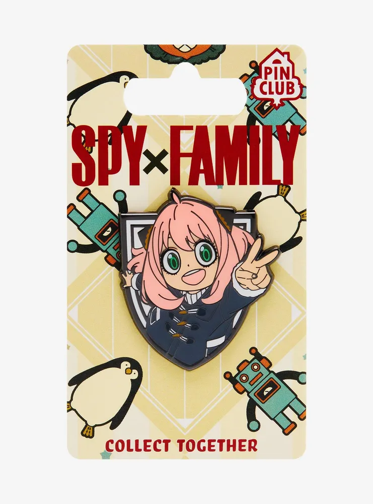 Boxlunch Spy x Family Anya Peace Sign Enamel Pin BoxLunch Exclusive