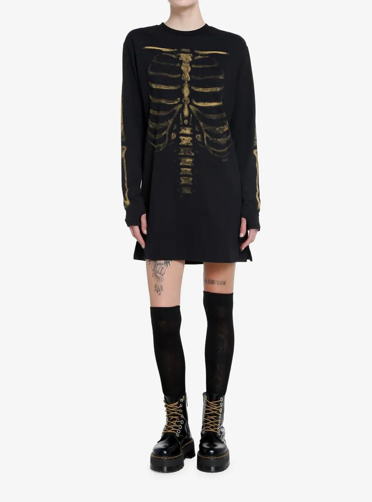 Hot topic best sale skeleton dress